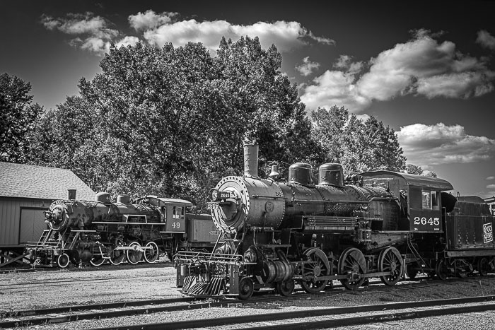 Mid-Continent Railway Museum Black & Whites