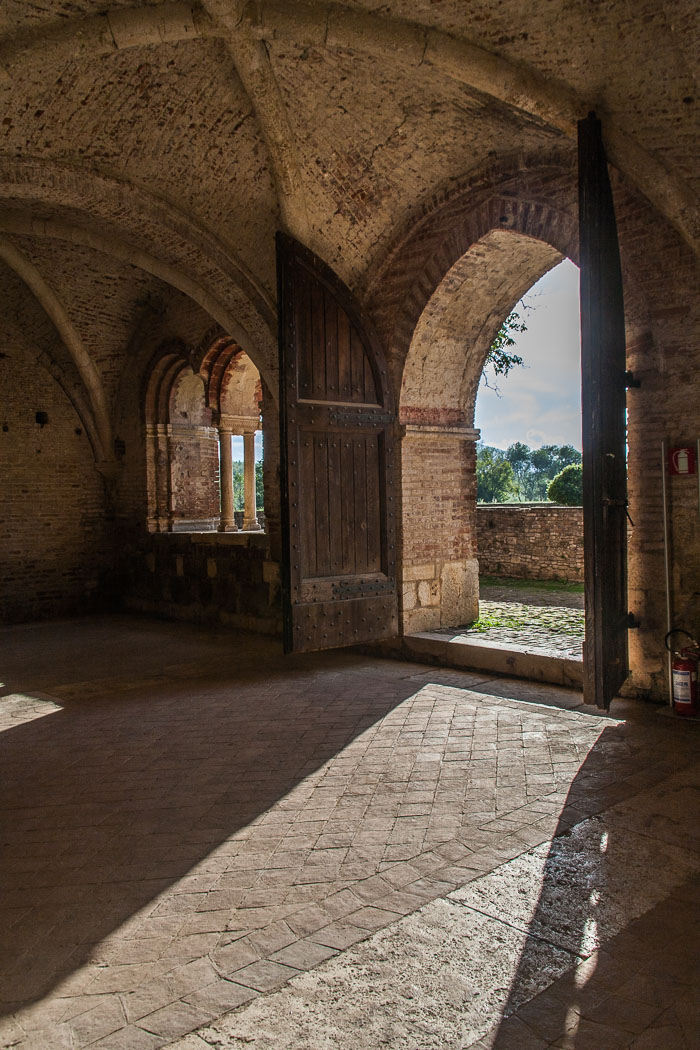 San Galgano Abbey and the hermitage of Montesiepi