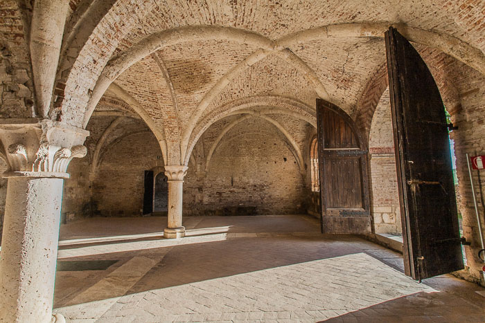 San Galgano Abbey and the hermitage of Montesiepi San Galgano Abbey and the hermitage of Montesiepi